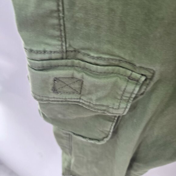 Lovegen Green Cargo Ulility Military Style Pants Size 3/27 Juniors - Picture 10 of 15